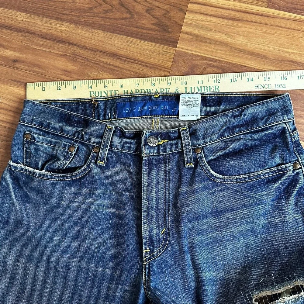 Vintage Y2K Levis 527 Bootcut Jeans Mens 32x32* Blue Denim Grunge Cowboy Western